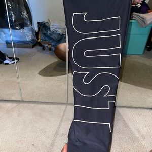 NIKE “JUST DO IT” Crop Pants